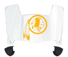 Washington Redskins Retro Mini Football Helmet Visor Shield w/ Clips - PICK VISOR & LOGO COLOR