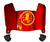 Washington Redskins Retro Mini Football Helmet Visor Shield w/ Clips - PICK VISOR & LOGO COLOR