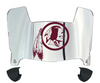 Washington Redskins Retro Mini Football Helmet Visor Shield w/ Clips - PICK VISOR & LOGO COLOR