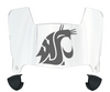 Washington State Cougars Mini Football Helmet Visor Shield w/ Clips - PICK VISOR & LOGO COLOR