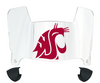 Washington State Cougars Mini Football Helmet Visor Shield w/ Clips - PICK VISOR & LOGO COLOR