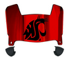 Washington State Cougars Mini Football Helmet Visor Shield w/ Clips - PICK VISOR & LOGO COLOR