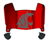 Washington State Cougars Mini Football Helmet Visor Shield w/ Clips - PICK VISOR & LOGO COLOR