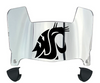 Washington State Cougars Mini Football Helmet Visor Shield w/ Clips - PICK VISOR & LOGO COLOR
