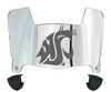 Washington State Cougars Mini Football Helmet Visor Shield w/ Clips - PICK VISOR & LOGO COLOR