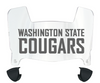 Washington State Cougars Mini Football Helmet Visor Shield w/ Clips - PICK VISOR & LOGO COLOR