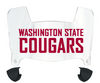 Washington State Cougars Mini Football Helmet Visor Shield w/ Clips - PICK VISOR & LOGO COLOR