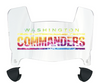 Washington Commanders Limited Edition Mini Football Helmet Visor w/ Clips - PICK VISOR & LOGO COLOR