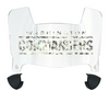 Washington Commanders Limited Edition Mini Football Helmet Visor w/ Clips - PICK VISOR & LOGO COLOR