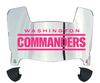 Washington Commanders Limited Edition Mini Football Helmet Visor w/ Clips - PICK VISOR & LOGO COLOR