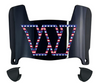 Washington Commanders Limited Edition Mini Football Helmet Visor w/ Clips - PICK VISOR & LOGO COLOR