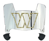 Washington Commanders Limited Edition Mini Football Helmet Visor w/ Clips - PICK VISOR & LOGO COLOR