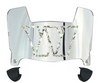 Washington Commanders Limited Edition Mini Football Helmet Visor w/ Clips - PICK VISOR & LOGO COLOR