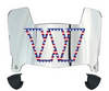 Washington Commanders Limited Edition Mini Football Helmet Visor w/ Clips - PICK VISOR & LOGO COLOR