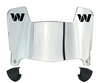 Washington Commanders Mini Football Helmet Visor Shield w/ Clips - PICK VISOR & LOGO COLOR