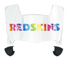 Washington Redskins Limited Edition Mini Football Helmet Visor Shield w/ Clips - PICK VISOR & LOGO COLOR