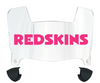 Washington Redskins Limited Edition Mini Football Helmet Visor Shield w/ Clips - PICK VISOR & LOGO COLOR
