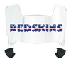 Washington Redskins Limited Edition Mini Football Helmet Visor Shield w/ Clips - PICK VISOR & LOGO COLOR