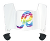 Washington Redskins Limited Edition Mini Football Helmet Visor Shield w/ Clips - PICK VISOR & LOGO COLOR