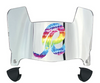 Washington Redskins Limited Edition Mini Football Helmet Visor Shield w/ Clips - PICK VISOR & LOGO COLOR