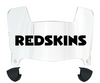 Washington Redskins Retro Mini Football Helmet Visor Shield w/ Clips - PICK VISOR & LOGO COLOR