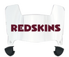 Washington Redskins Retro Mini Football Helmet Visor Shield w/ Clips - PICK VISOR & LOGO COLOR