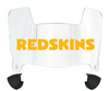 Washington Redskins Retro Mini Football Helmet Visor Shield w/ Clips - PICK VISOR & LOGO COLOR