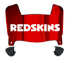 Washington Redskins Retro Mini Football Helmet Visor Shield w/ Clips - PICK VISOR & LOGO COLOR