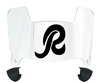 Washington Redskins Retro Mini Football Helmet Visor Shield w/ Clips - PICK VISOR & LOGO COLOR