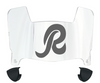 Washington Redskins Retro Mini Football Helmet Visor Shield w/ Clips - PICK VISOR & LOGO COLOR