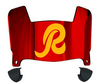 Washington Redskins Retro Mini Football Helmet Visor Shield w/ Clips - PICK VISOR & LOGO COLOR