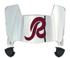 Washington Redskins Retro Mini Football Helmet Visor Shield w/ Clips - PICK VISOR & LOGO COLOR