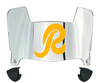 Washington Redskins Retro Mini Football Helmet Visor Shield w/ Clips - PICK VISOR & LOGO COLOR