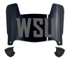 Washington State Cougars Mini Football Helmet Visor Shield w/ Clips - PICK VISOR & LOGO COLOR