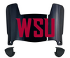 Washington State Cougars Mini Football Helmet Visor Shield w/ Clips - PICK VISOR & LOGO COLOR
