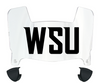 Washington State Cougars Mini Football Helmet Visor Shield w/ Clips - PICK VISOR & LOGO COLOR