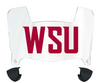 Washington State Cougars Mini Football Helmet Visor Shield w/ Clips - PICK VISOR & LOGO COLOR