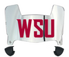 Washington State Cougars Mini Football Helmet Visor Shield w/ Clips - PICK VISOR & LOGO COLOR