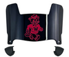 Washington State Cougars Mini Football Helmet Visor Shield w/ Clips - PICK VISOR & LOGO COLOR