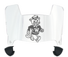 Washington State Cougars Mini Football Helmet Visor Shield w/ Clips - PICK VISOR & LOGO COLOR