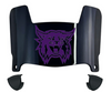 Weber State Wildcats Mini Football Helmet Visor Shield w/ Clips - PICK VISOR & LOGO COLOR