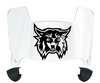 Weber State Wildcats Mini Football Helmet Visor Shield w/ Clips - PICK VISOR & LOGO COLOR