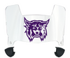 Weber State Wildcats Mini Football Helmet Visor Shield w/ Clips - PICK VISOR & LOGO COLOR