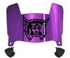 Weber State Wildcats Mini Football Helmet Visor Shield w/ Clips - PICK VISOR & LOGO COLOR