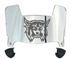 Weber State Wildcats Mini Football Helmet Visor Shield w/ Clips - PICK VISOR & LOGO COLOR