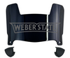 Weber State Wildcats Mini Football Helmet Visor Shield w/ Clips - PICK VISOR & LOGO COLOR