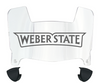 Weber State Wildcats Mini Football Helmet Visor Shield w/ Clips - PICK VISOR & LOGO COLOR