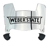 Weber State Wildcats Mini Football Helmet Visor Shield w/ Clips - PICK VISOR & LOGO COLOR