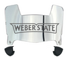 Weber State Wildcats Mini Football Helmet Visor Shield w/ Clips - PICK VISOR & LOGO COLOR