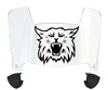 Weber State Wildcats Mini Football Helmet Visor Shield w/ Clips - PICK VISOR & LOGO COLOR